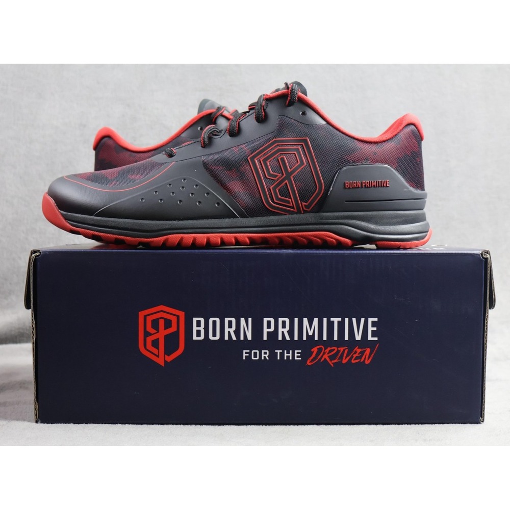 Mens Born Primitive Savage 1 Training Shoes 11.5 Red camo 22006-647 - Picture 4 of 6
